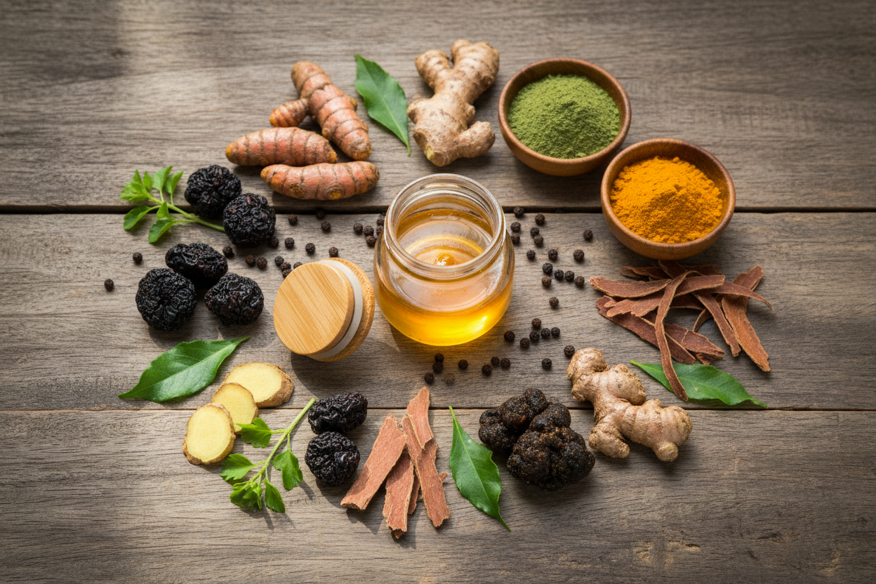 Ingredients Flat Lay